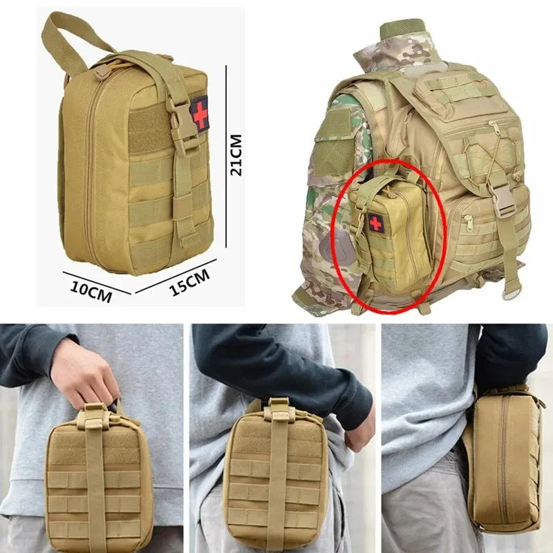 Tactical First Aid Kits Medical Bag Emergency Outdoor Hunting Car